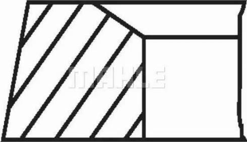 Mopart MP 02-4729-00 - Комплект поршневих кілець autozip.com.ua