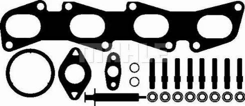 MAHLE 011 TA 17779 000 - Монтажний комплект, компресор autozip.com.ua