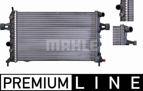 MAHLE CR 228 000P - Радіатор, охолодження двигуна autozip.com.ua