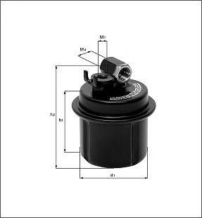 MAHLE KL 183 - Паливний фільтр autozip.com.ua