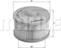 MAHLE KX 266D - Паливний фільтр autozip.com.ua