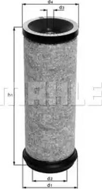 MAHLE LXS 1/1 - Фільтр додаткового повітря autozip.com.ua