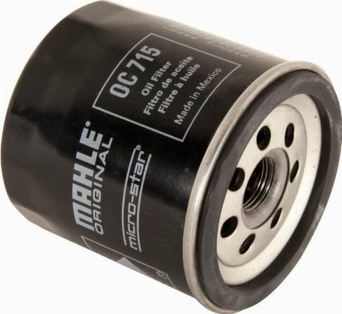 MAHLE OC 715 - Масляний фільтр autozip.com.ua