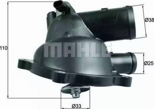 MAHLE TM 44 95 - Термостат, охолоджуюча рідина autozip.com.ua