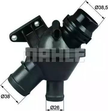 MAHLE TM 25 103 - Термостат, охолоджуюча рідина autozip.com.ua