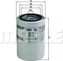 MAHLE WFC 13 - Фільтр для охолоджуючої рідини autozip.com.ua
