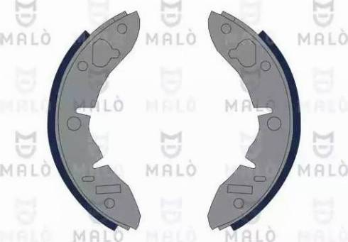 AKRON-MALÒ 1390002 - Комплект гальм, барабанний механізм autozip.com.ua