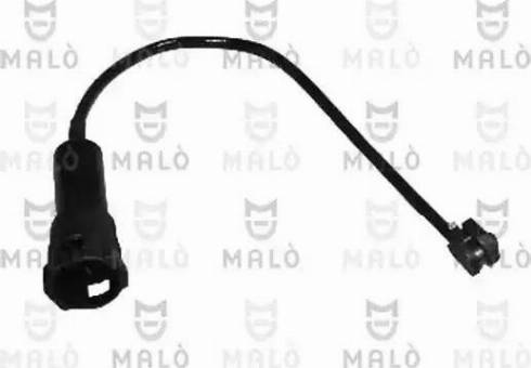 AKRON-MALÒ 124091 - Сигналізатор, знос гальмівних колодок autozip.com.ua