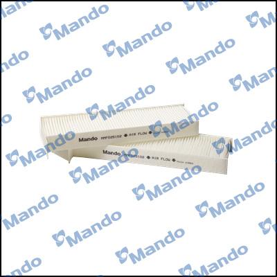 Mando MMF025102 - Фільтр, повітря у внутрішній простір autozip.com.ua