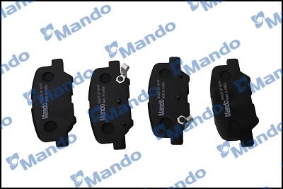 Mando MPA17 - Гальмівні колодки, дискові гальма autozip.com.ua