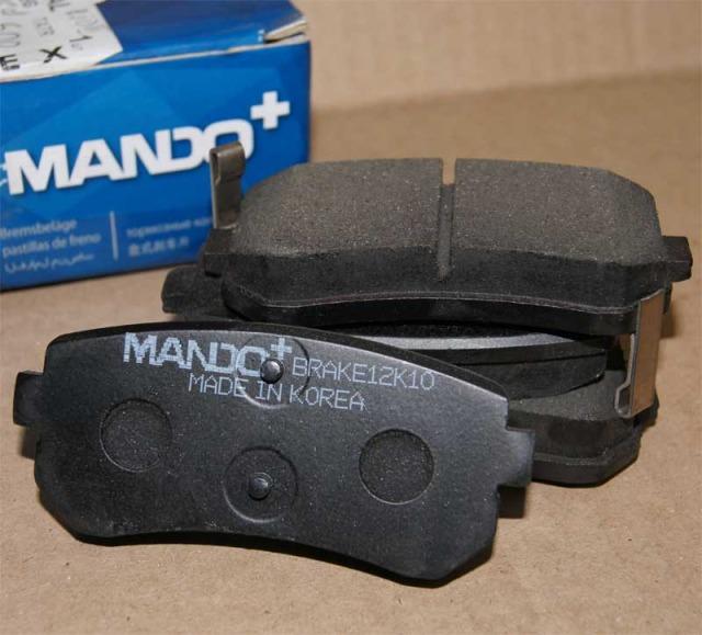 Mando MPH35 - Гальмівні колодки, дискові гальма autozip.com.ua