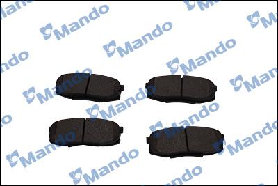 Mando MPT41 - Гальмівні колодки, дискові гальма autozip.com.ua