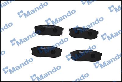 Mando MPT41 - Гальмівні колодки, дискові гальма autozip.com.ua