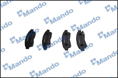 Mando RMPT04 - Гальмівні колодки, дискові гальма autozip.com.ua