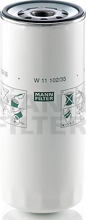 Mann-Filter 6501012075 - Масляний фільтр autozip.com.ua