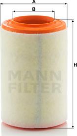 Mann-Filter C 15 007 - Повітряний фільтр autozip.com.ua