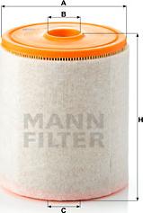 Mann-Filter C 16 005 - Повітряний фільтр autozip.com.ua