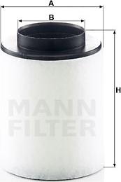 Mann-Filter C 17 023 - Повітряний фільтр autozip.com.ua