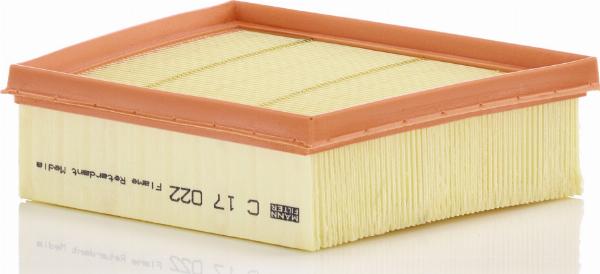 Mann-Filter C 17 022 - Повітряний фільтр autozip.com.ua