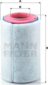 Mann-Filter C 17 237/1 - Повітряний фільтр autozip.com.ua