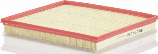 Mann-Filter C 34 005/1 - Повітряний фільтр autozip.com.ua