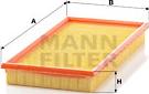 Mann-Filter C 3483/1 - Повітряний фільтр autozip.com.ua