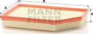 Mann-Filter C 35 177 - Повітряний фільтр autozip.com.ua