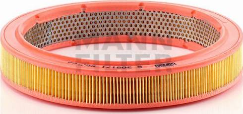 Mann-Filter C 3051 - Повітряний фільтр autozip.com.ua