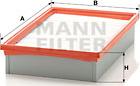 Mann-Filter C 3065 - Повітряний фільтр autozip.com.ua