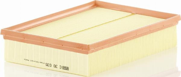 Mann-Filter C 30 035 - Повітряний фільтр autozip.com.ua