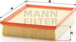 Mann-Filter C 30 195 - Повітряний фільтр autozip.com.ua