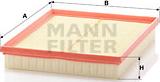 Mann-Filter C 30 130 - Повітряний фільтр autozip.com.ua