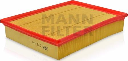 Mann-Filter C 33 017/1 - Повітряний фільтр autozip.com.ua