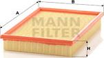 Mann-Filter C 2991/2 - Повітряний фільтр autozip.com.ua