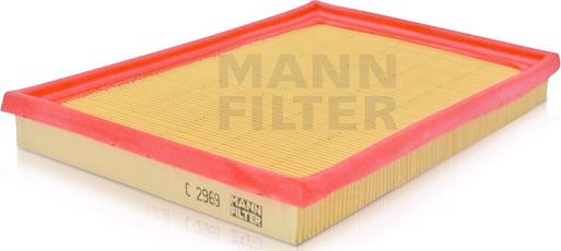 Mann-Filter C 2969 - Повітряний фільтр autozip.com.ua
