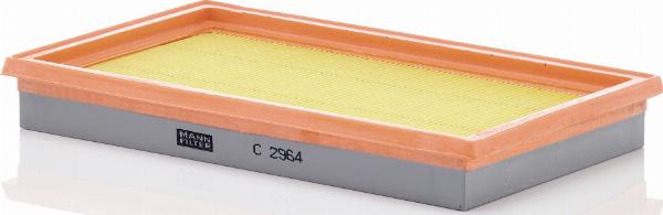 Mann-Filter C 2964 - Повітряний фільтр autozip.com.ua