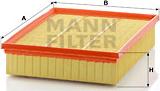 Mann-Filter C 29 198/1 - Повітряний фільтр autozip.com.ua