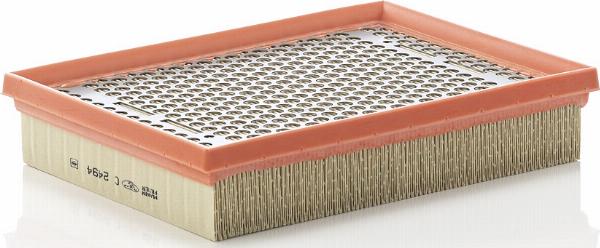 Mann-Filter C 2494 - Повітряний фільтр autozip.com.ua