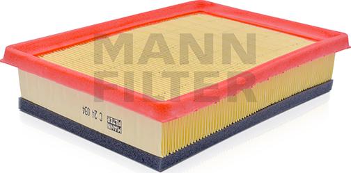 Mann-Filter C 24 034 - Повітряний фільтр autozip.com.ua