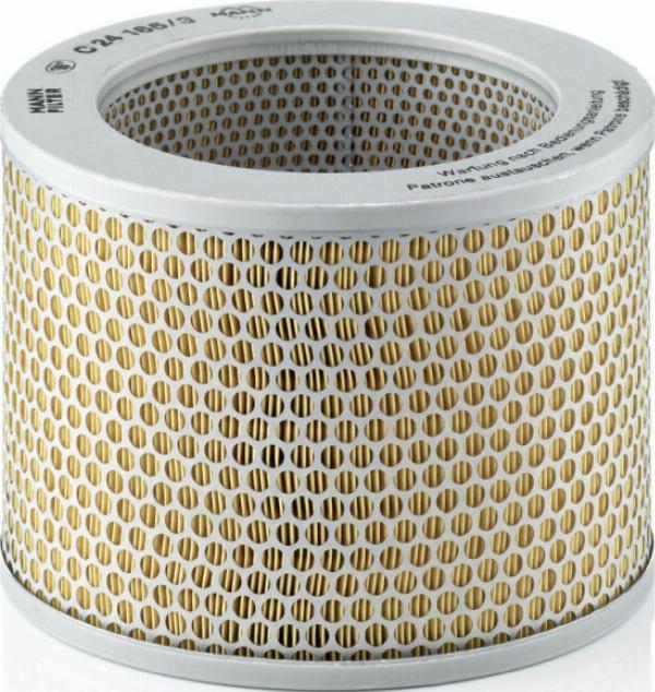 Mann-Filter C 24 165/3 - Повітряний фільтр autozip.com.ua