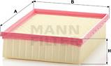 Mann-Filter C 24 123/2 - Повітряний фільтр autozip.com.ua