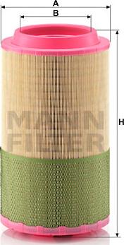 Mann-Filter C 24 745/1 - Повітряний фільтр autozip.com.ua