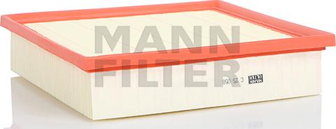 Mann-Filter C 25 058 - Повітряний фільтр autozip.com.ua