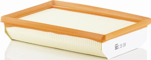 Mann-Filter C 25 033 - Повітряний фільтр autozip.com.ua