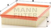 Mann-Filter C 25 109 - Повітряний фільтр autozip.com.ua