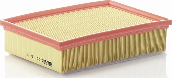 Mann-Filter C 25 118/1 - Повітряний фільтр autozip.com.ua