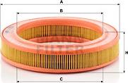 Mann-Filter C 2536 - Повітряний фільтр autozip.com.ua