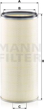 Mann-Filter C 26 031 x - Повітряний фільтр autozip.com.ua