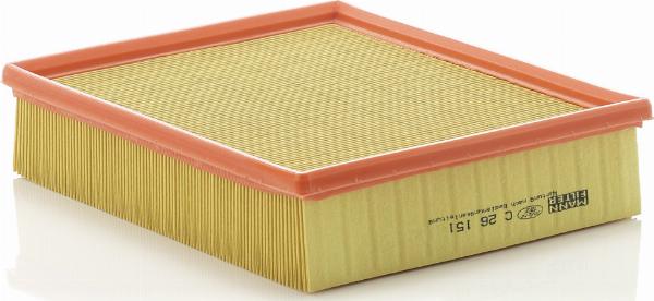 Mann-Filter C 26 151 - Повітряний фільтр autozip.com.ua