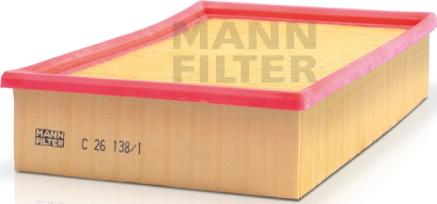 Mann-Filter C 26 138/1 - Повітряний фільтр autozip.com.ua